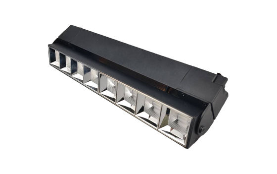 SMD3030 30W Linear Track Lighting , 180 Degree 3000K Black Adjustable Spotlight