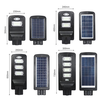 1300Lm 64WH Outdoor Led Solar Street Light , RoHS Solar Battery Street Light