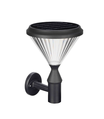 4.5W 3000K Solar LED Wall Lights IP65 Patent SMD2835 Aluminum