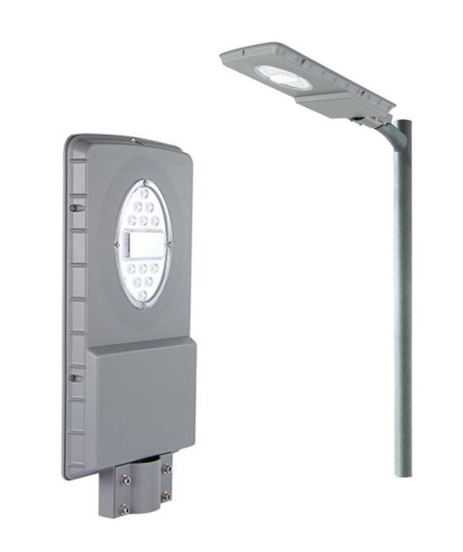 3000K 1300lm Solar Powered LED Street Lights 100W All In One Motion Sensor