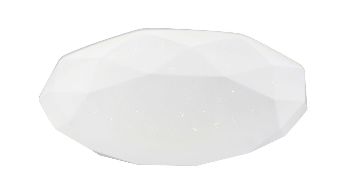 6500K 24W 60W CE Ceiling LED Fixtures Diamond 25000hrs Remote Dimming